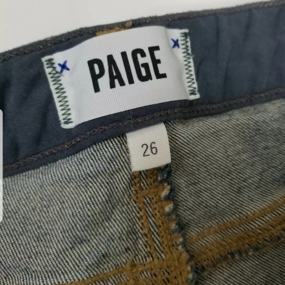 Paige Carter Slim High Rise Harvey Destructed C9 - Picture 6 of 6